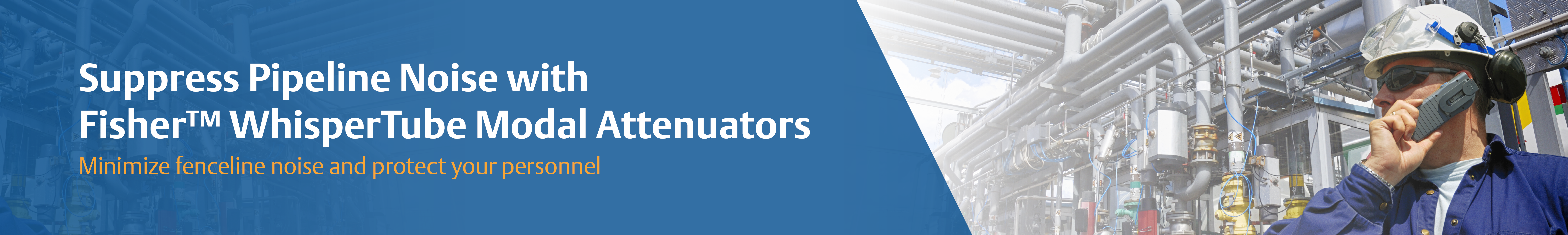Fisher™ WhisperTube Modal Attenuators