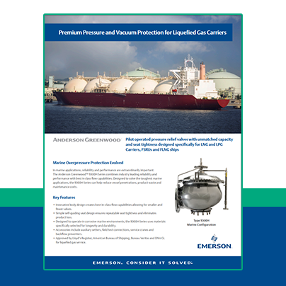 Anderson Greenwood Pressure Relief Valve
