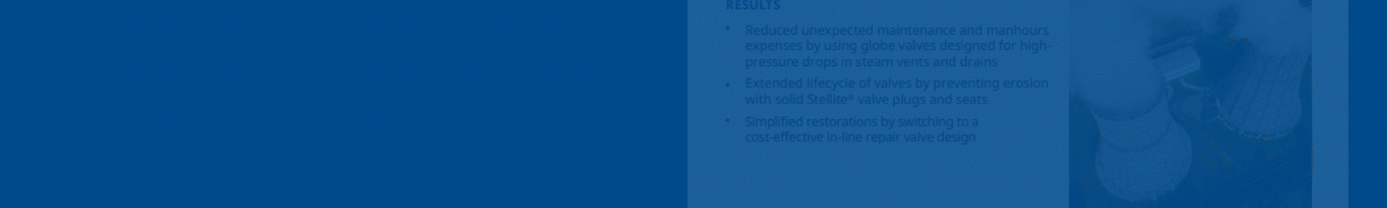Proven Result: Yarway Welbond 5600 High-Pressure Globe Valve