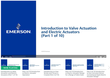 Valve Actuation and Electric Actuators