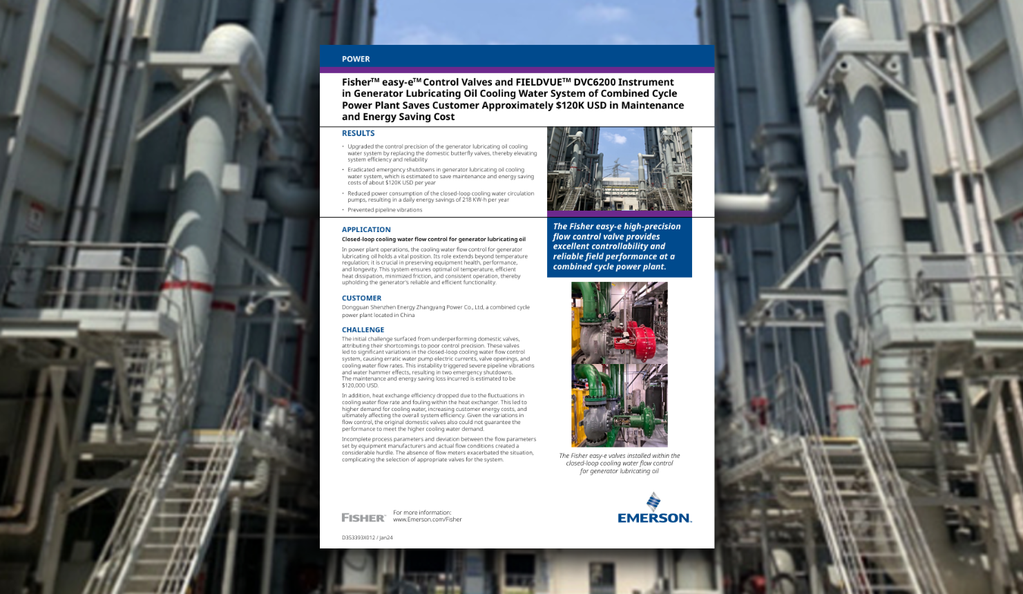 How One Power Plant Saved $120,000 by Upgrading Cooling Water Flow Control