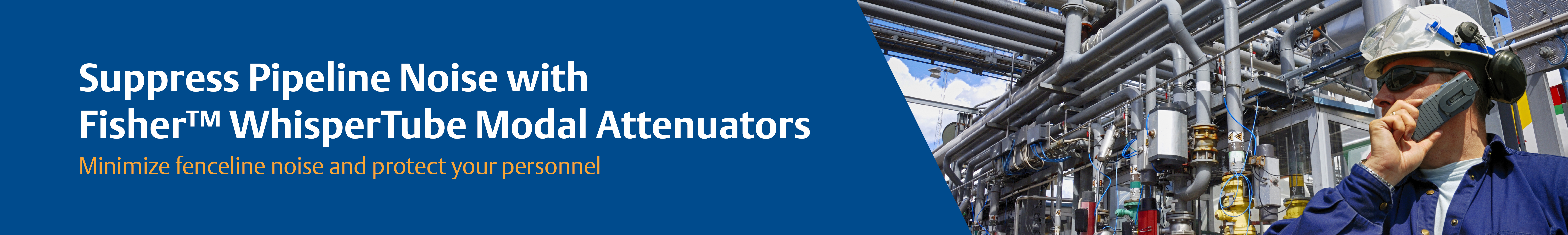 Fisher™ WhisperTube Modal Attenuators