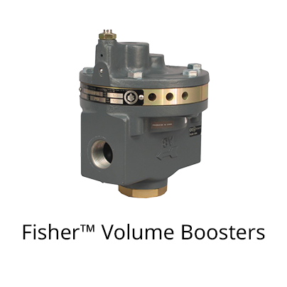 Fisher™ Volume Boosters