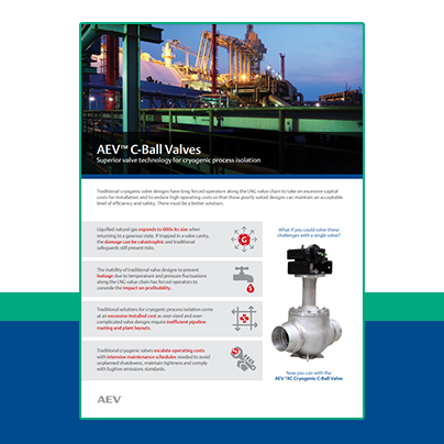 AEV™ C-Ball Valves