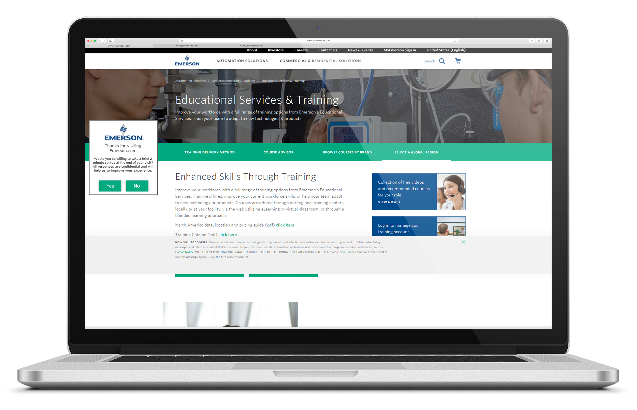 Educational Services Website