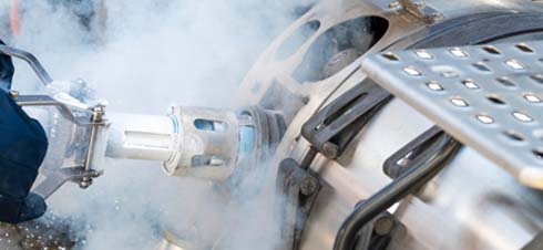 Unloading, Storage, and Regas Vaporization