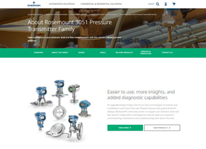 Bookmark the Rosemount 3051 Pressure Transmitter web page for spec's,  videos, flyers and more!