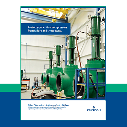 Fisher Pipeline Compressor Anti-Surge Valve