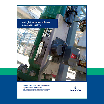 Brochure: Fisher™ FIELDVUE™ DVC6200 Series Digital Valve Controllers