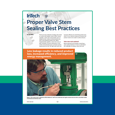 Proper Valve Stem Sealing Best Practices