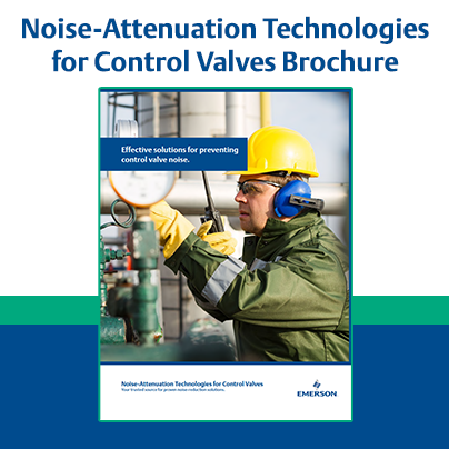 Noise-Attenuation Technologies for Control Valves Brochure 