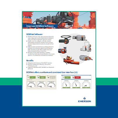 Emerson DCMlink Software